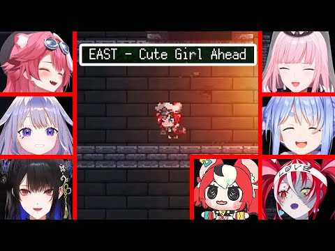 Hololive Girls Reactions After They Got Tricked By The Cute Girl Sign [ HoloCure Clips ]