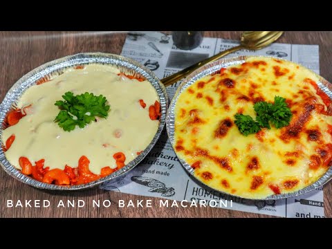 BAKED AND NO BAKE CHICKEN MACARONI FILIPINO STYLE