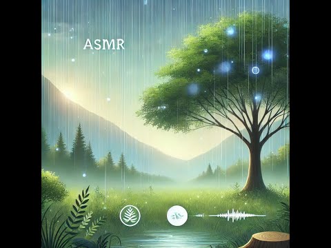 8 Hours of Calming Rainfall by the Fountain #Relaxation #ASMR @Sukoto140