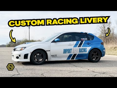 Painfully Trying to Custom Livery Wrap My WRX (and wasting $$$)