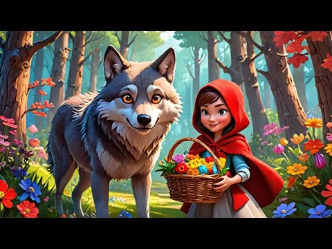 Red Little Riding Hood | Fun Animated Stories for Kids | Bedtime Stories and Fairy Tales