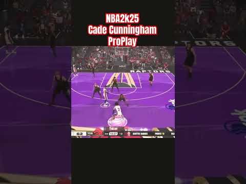 NBA2k25 Cade Cunningham ProPlay #nba2k25 #nba2kgameplay #cadecunningham