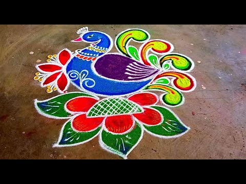 Margazhi Kolam🍀New Year Special Rangoli Design 2025🍀Pongal Kolam🍀Sankranthi Muggulu🍀Easy🍀Rangoli