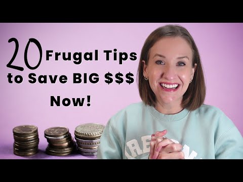 20 Ways to Be Frugal, Save Money & Reach Your Financial Goals