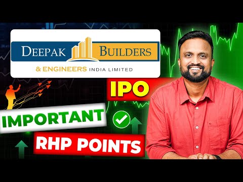 Deepak Builders IPO Important RHP Points | Money Purse IPO