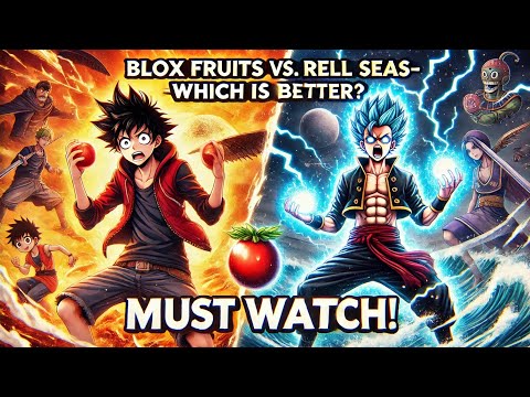 🔥Blox Fruit vs RELL Seas ⚔️ - Which One is the TRUE KING?