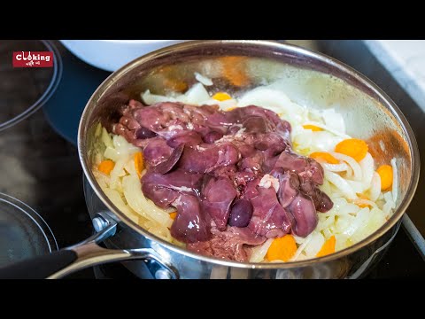 How to cook Chicken LIVER - easy Offal recipe