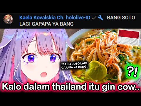 Biboo Bingung Orang Indo Ngakak Pas Bilang "BANG SOTO LAGI" Waktu Kaela Mampir..