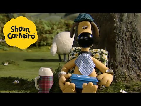 🐑Shaun, o Carneiro [Shaun the Sheep] Piquenique de ovelhas 🐑 Hora Especial🐑| Cartoons Para Crianças