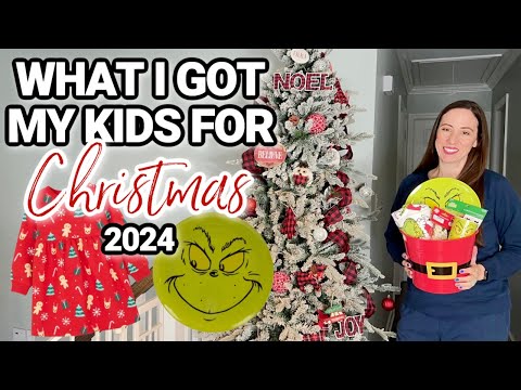 WHAT I GOT MY KIDS FOR CHRISTMAS 2024 - JOLLY BASKETS | Early Christmas Gift Ideas for Kids