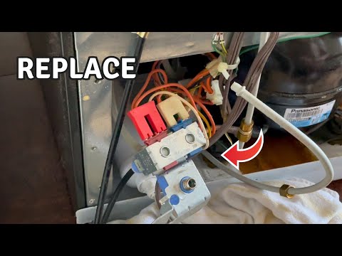 How to Replace Your Fridge Water Inlet Valve ( Slow water Stream )