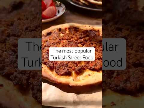 LAHMACUN: Popular Turkish Street Food (Turkish Flatbread Recipe)