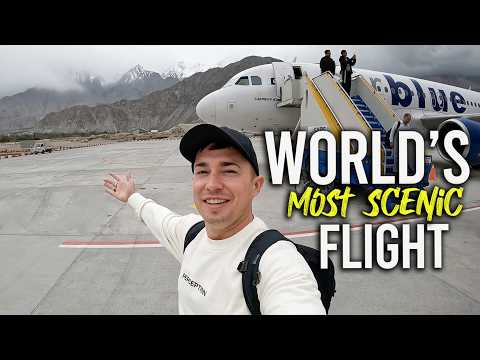 I found the World's MOST SCENIC flight (Islamabad to Skardu) 🇵🇰