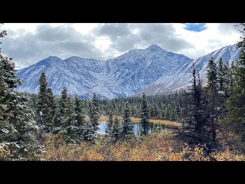 The view was ✨EPIC✨ #Canada #Yukon #YukonTerritory #snow #KluaneNationalPark