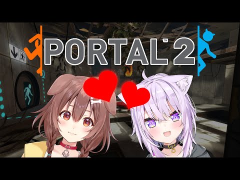 Korone and Okayu's Fun Portal 2 Moments [OkaKoro]