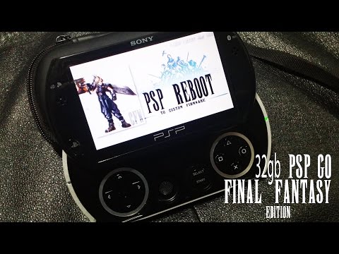 32Gb Final Fantasy PSP GO