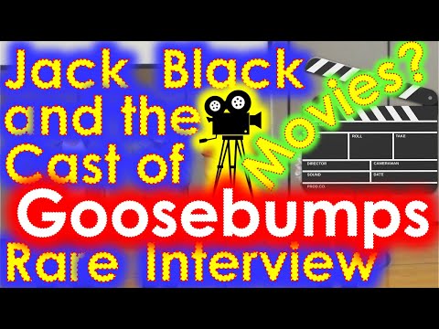 Jack Black and Goosebumps Cast Rare Interview