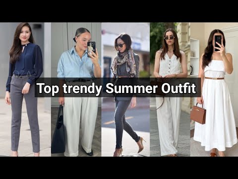 Top Trendy Summer Outfit for women  🌅|| #2024 #summercollection #outfit #outfitideas #dresses