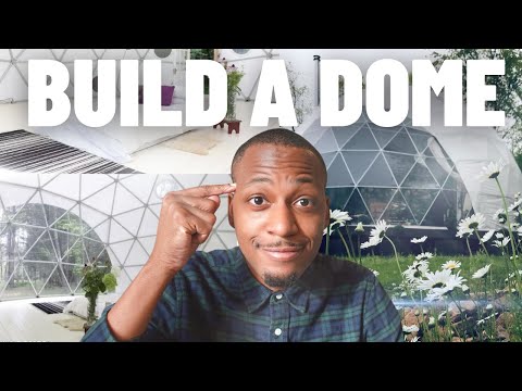 EXACTLY How to Buy, Build, and Permit a Dome for a Glamping Business #KeepItTinyPodcast