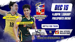 SAVOUGE vs. DN STEEL - Full Match | Battle for 3rd | 2024 Spikers' Turf Invitational Conference