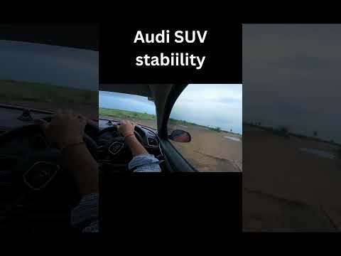 Audi Q3 stability test #suv #audi #cardrifting