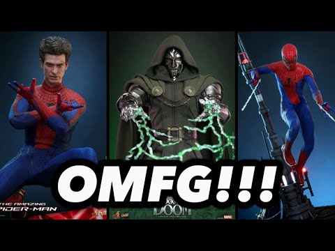 Hot Toys NEW AMAZING Spider-Man 2.0 & Doctor Doom 1/6 Figure Announcements are INSANE!