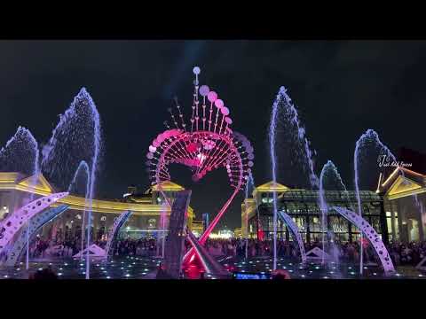 #ramadan2024, Dancing Water Fountain @ Katara Square