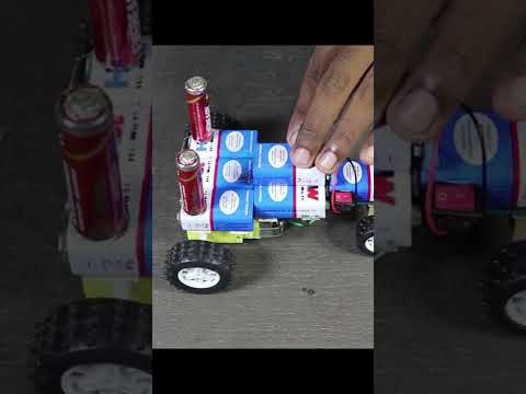 How to Make a DC Motor Car with Dead Batteries | #Shorts #Viralvideos #DCMotor