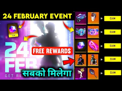 24 February FREE Rewards🔥 जल्दी करो | Chroma Futura Event Free Fire | Free fire new event today