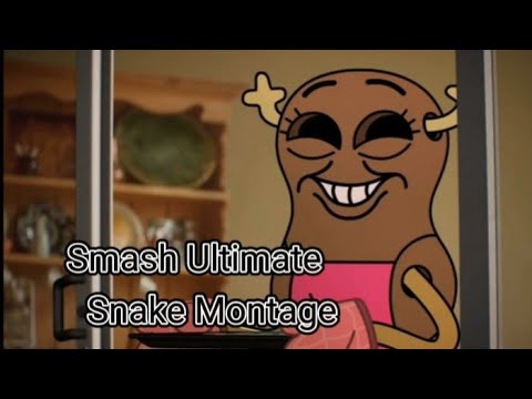 #smashultimate THE POWER OF SOLID SNAKE (Smash Ultimate Montage)