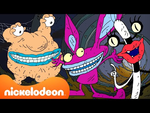 Meet Ickis, Oblina, and Krumm 😱 | Aaahh!!! Real Monsters FIRST EPISODE in 5 Minutes | @Nicktoons