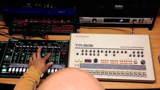 Roland Aira TR-8 VS TR-909 Unbiased Comparison. HQ*****