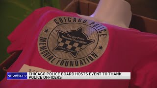 Chicago Police Board hosts event to thank police officers