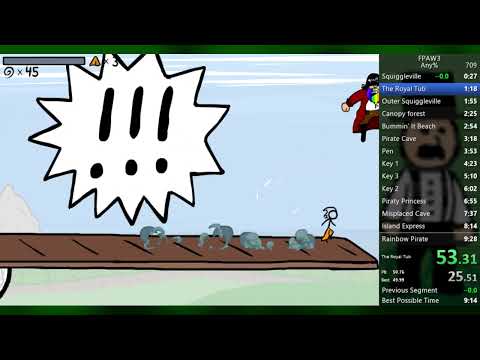 (OLD) [9:23] The Fancy Pants Adventure: World 3 - Speedrun Any%