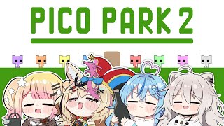 【PICO PARK 2】一緒にゴールしようね！！！ #ねぽらぼ 【獅白ぼたん/ホロライブ】