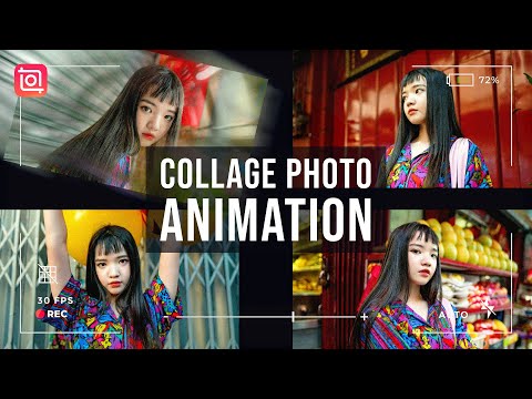 🔥Trending Photo Collage Animation Video Tutorial | 📸Photo Dump InShot Tutorial