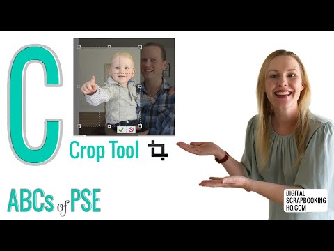 ABCs of PSE: C is for the Crop Tool (Photoshop Elements 2021)