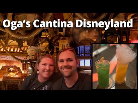 Oga's Cantina at Star Wars Galaxy's Edge Disneyland 2023