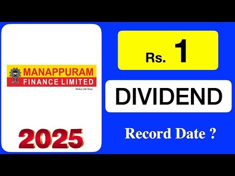 MANAPPURAM FINANCE Share Dividend 2025