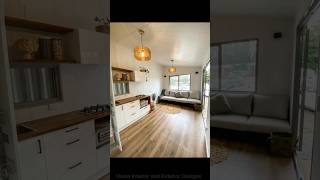 Single Level Tiny House on Wheels.#shorts #youtubeshorts #home