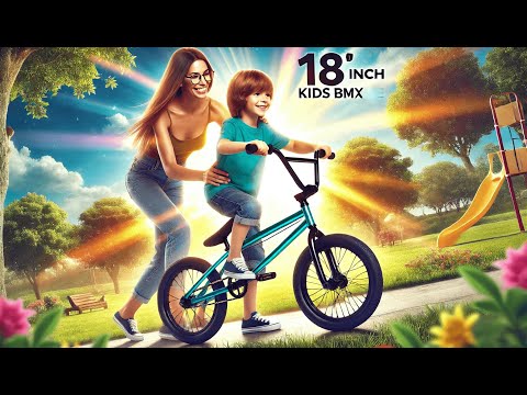 🚴‍♂️ Best Kids BMX Bike 18 Inch | JOYSTAR Bicycle Training Wheels Assembled 🚴‍♂️