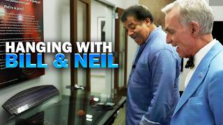 Bill Nye Gives Neil deGrasse Tyson a Tour of the Planetary Society