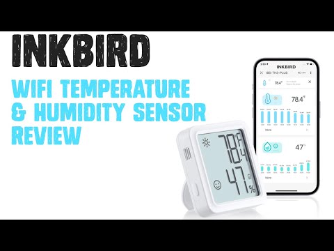 Inkbird Temperature & Humidity Sensor IBS-TH3-PLUS-WIFI review for indoor plants