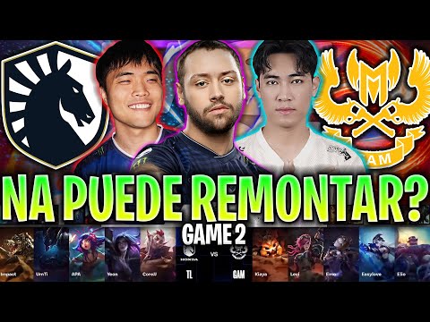 CONSEGUIRÁ NORTE AMÉRICA LA BRUTAL REMONTADA? | TL vs GAM Game 2 SWISS STAGE WORLDS 2024 LVP ESPAÑOL