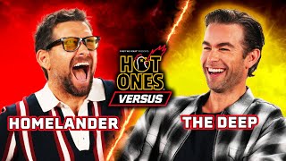 The Boys’ Antony Starr vs. Chace Crawford | Hot Ones Versus