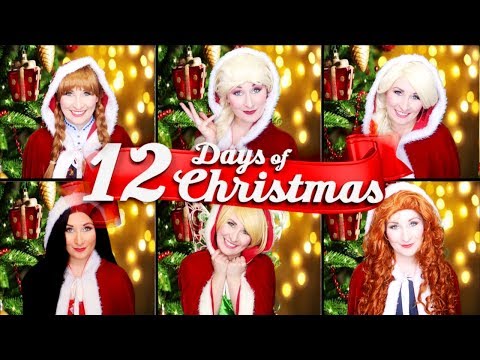 DISNEY PRINCESS - 12 Days Of Christmas (Part 2)