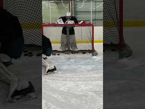 This RVH Goalie Skating Drill Will Challenge Even The Most Advanced Skaters #hockeygoalie