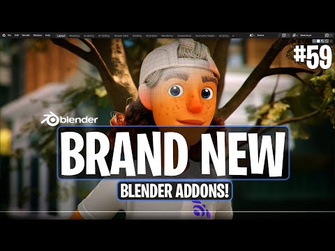 Brand New Blender Addons You Probably Missed! #59