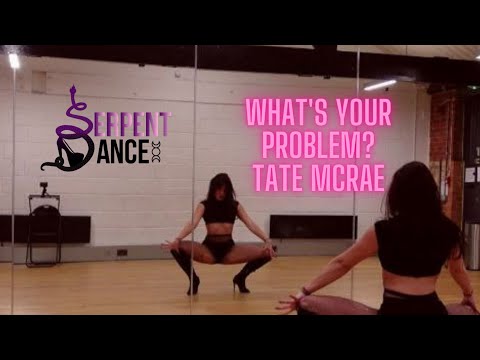 What's Your Problem | Tate McRae | SERPENT DANCE | Red Aries Heels Choreography by Caroline Loesser