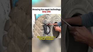 Amazing Tire Repair Technique for Just $10!  #TireRepair #AffordableFix #DIYAutoRepair